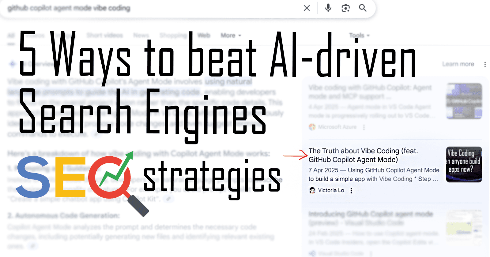 5 Ways to beat AI-driven Search Engines: An SEO Guide for Tech Bloggers